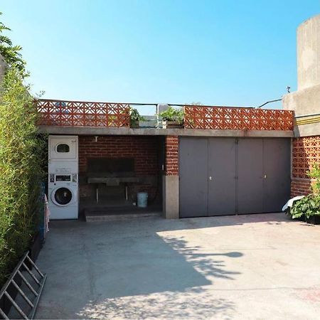 New Mex Inspired Bo-Ho Chic Apartment With Private Patio And Roof Terrace 墨西哥城 外观 照片