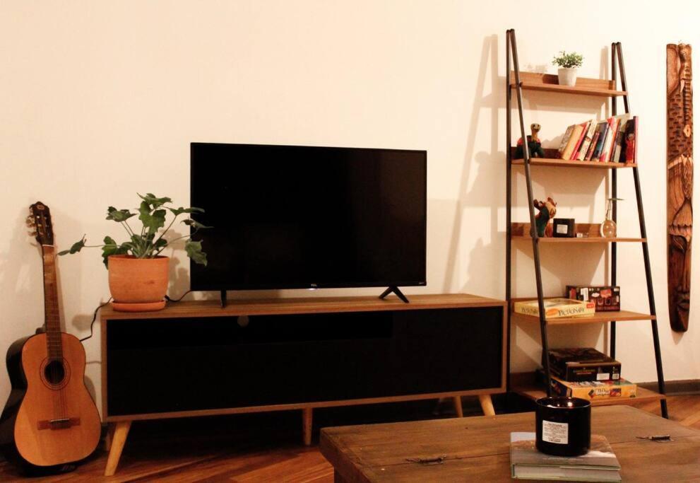New Mex Inspired Bo-Ho Chic Apartment With Private Patio And Roof Terrace 墨西哥城 外观 照片